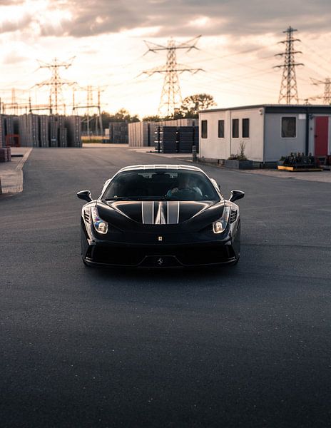 Ferrari 458 Speciale by car photography