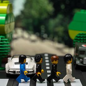 Lego Beatles Abbey Road van Marijn Schraa