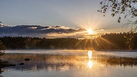 Sonnenaufgang in Schweden von Stefan den Engelsen