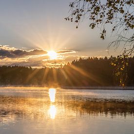 sweden sunrise by Stefan den Engelsen