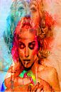 Madonna Pop Art van Leah Devora thumbnail