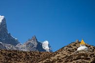 Dingboche  Stupa Nepal van Ton Tolboom thumbnail