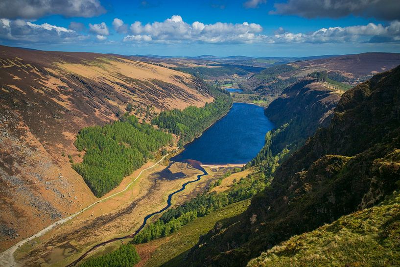 Glendalough, das magische Tal der zwei Seen in den Wicklow Mountains von Antwan Janssen