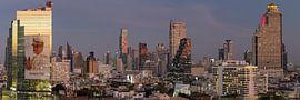 Panorama over Bangkok van Walter G. Allgöwer