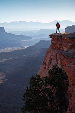 Me at Shafer Canyon by Martin Podt