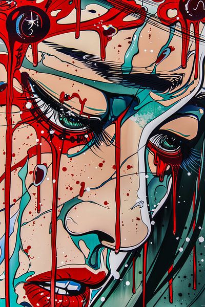 japanese art sadness by Egon Zitter