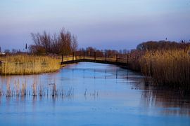 Bridge to the tranquillity of Geestmerambacht by Ilona Water