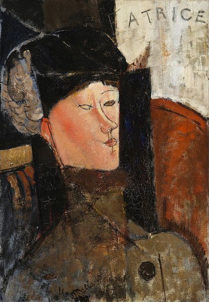 Amedeo Modigliani,Beatrice von finemasterpiece