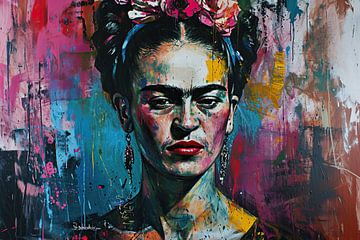 Frida Painting by Wonderful Art