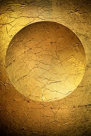 Round ball in gold. Minimalism. 2 by Alie Ekkelenkamp
