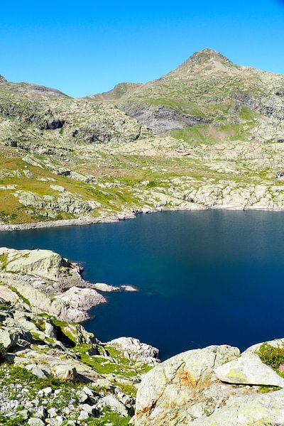 Pyrenees, wild Pyrenees, mountains, hiking, nature, wilderness, outdoor, mountains, France, Spain, mountain landscape, landscape photography, nature photography, wall mural mountains, canvas print nature, fine art print, nature picture, adventure, nature paradise, wanderlust, mountain hiking, summit, mountain panorama, nature art, mountain love, freedom, wanderlust, mountain landscape, wanderlust, photo art, outdoor photography, alpine region by Miriam Schwarzfischer Fotografie