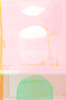 Modern abstract pastel