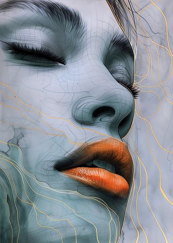 Buitengewone vrouwelijkheid geweven met draden van goud 5