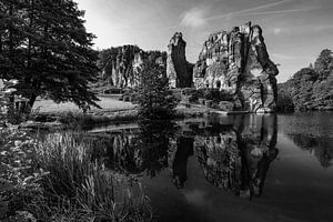 Externsteine (Schwarzweiss)