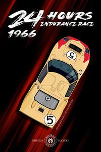 24 Hours Endurance Race 1966, Bucknum + Hutcherson