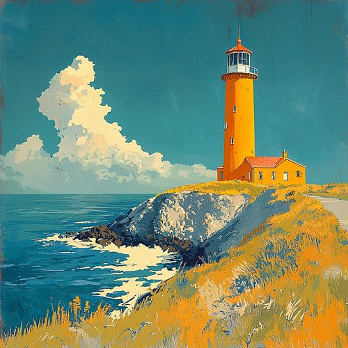 Lighthouse of sketch