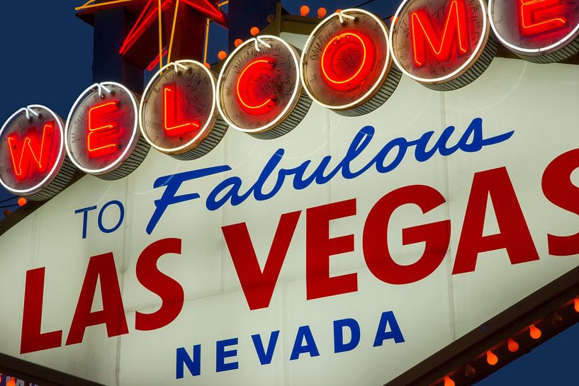 Las Vegas Welcome Sign von martin von rotz