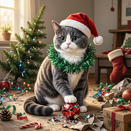 Merry Cat-mas!