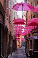 Kleurrijke paraplu's in Grasse | Provence