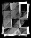 Geometric Japan Grunge BW by FRESH Fine Art thumbnail