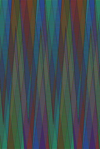 Color fabric