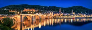 Heidelberg Panorama. van Voss Fine Art Fotografie