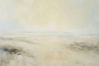 Abstrakte Landschaft Pastell | Flüsternde Weite