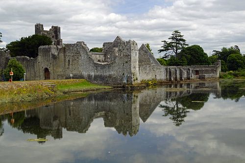 Desmond Castle ligt aan de rand van het dorp Adare