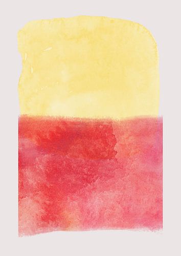 Modernes abstraktes Aquarell