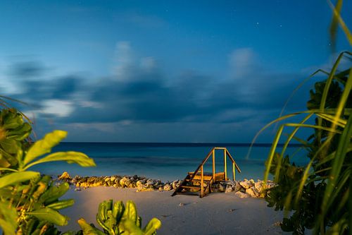 Blue Stunde auf den Malediven von Christian Klös