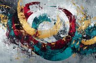 Abstract colour spirals in motion by Poster Art Shop thumbnail