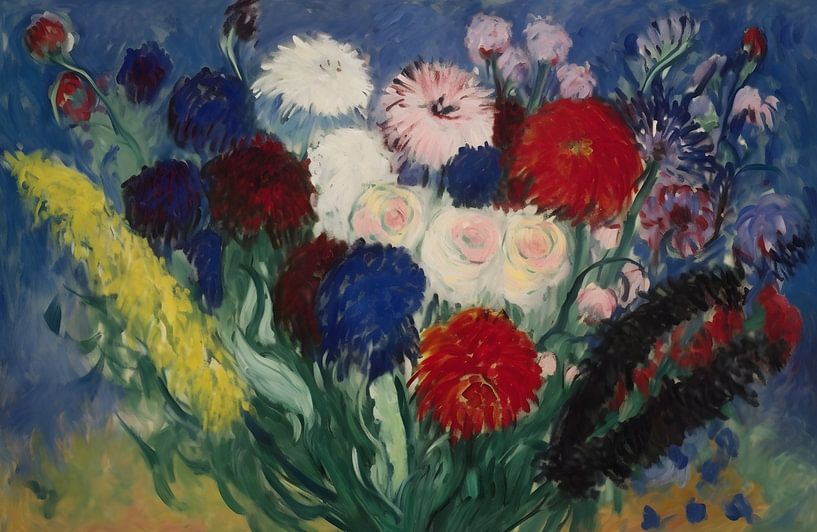 A field bouquet of flowers by FJB