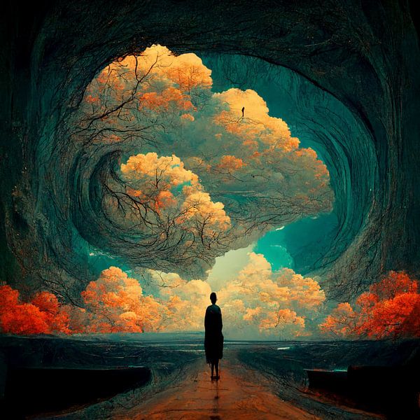 Wizard of Oz, abstract by Zeger Knops