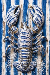 Lobster Luxe – Delft Blue by the Sea