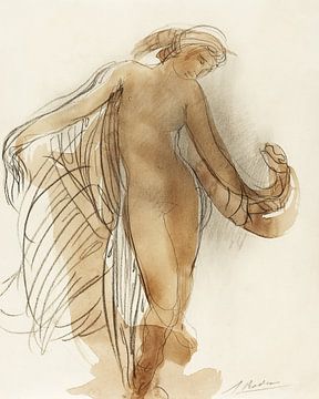 Vintage Nude van Gisela - Art for you