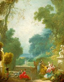 Le Jeu de la main chaude, Jean-Honoré Fragonard