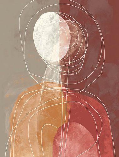 Un moi stratifié en lignes et en silence