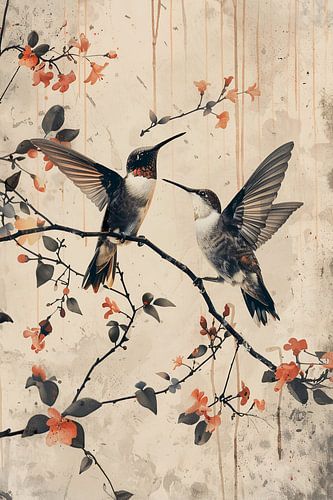 Kolibries in de lente