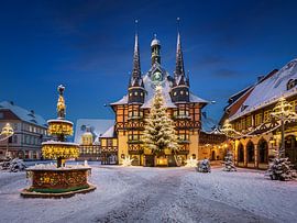Christmas in Wernigerode, Germany by Michael Abid