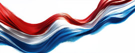 The Dutch flag: powerful and majestic by Wilma Mesman