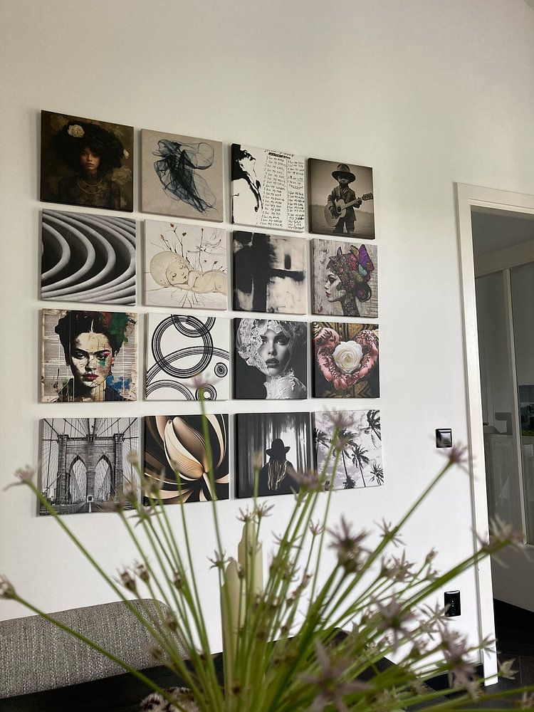 Palm trees at the beach in Bali by Ellis Peeters