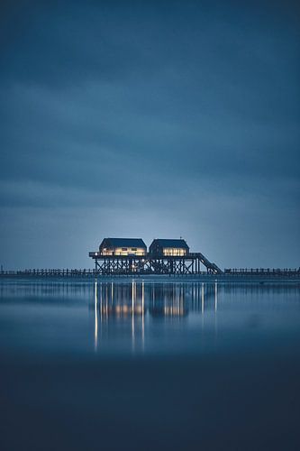 Blaue Stunde in Sankt Peter-Ording