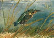 Vincent van Gogh, Eisvogel am Wasser von 1000 Schilderijen Miniaturansicht