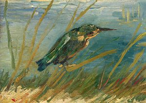 Vincent van Gogh, IJsvogel aan de waterkant