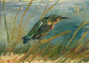 Vincent van Gogh, Eisvogel am Wasser