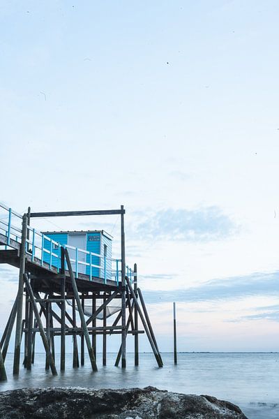 Maison de pêcheur en France par Jarno Dorst