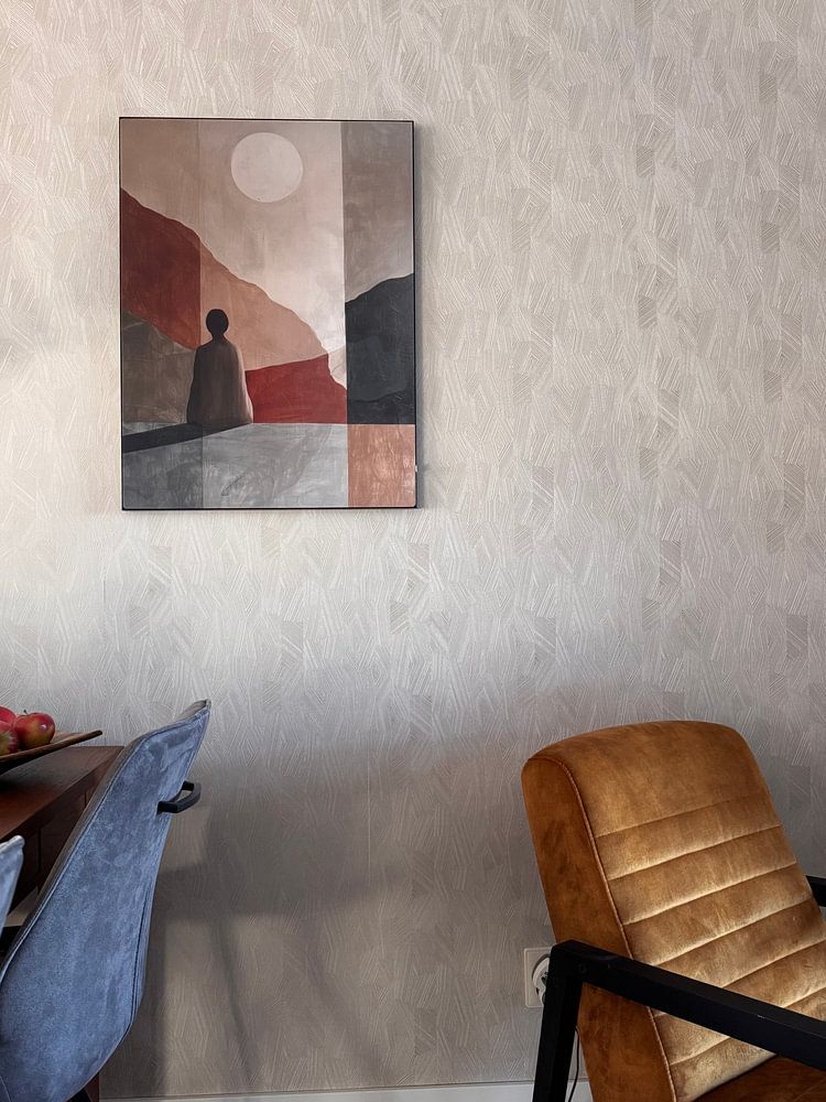 Daydreamer, moderne et abstrait dans les tons de terre  par Studio Allee 