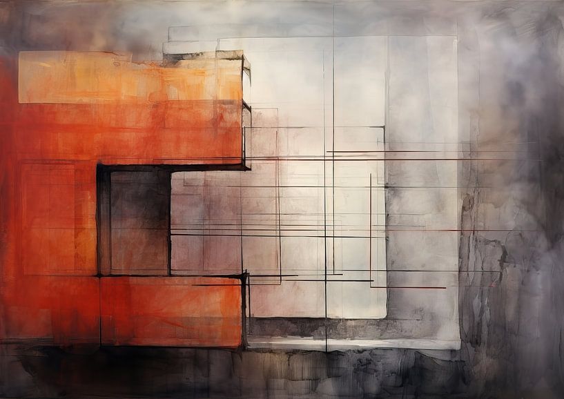 Abstrakt von Kunst Laune