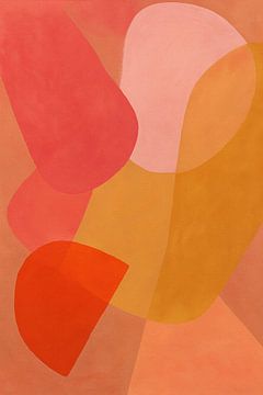 Abstract - Pulse of Peach van GᎥรєlค Art Ŧ๏г Y๏ย