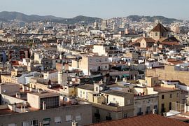 Stadsgezicht Barcelona by Maren Oude Essink
